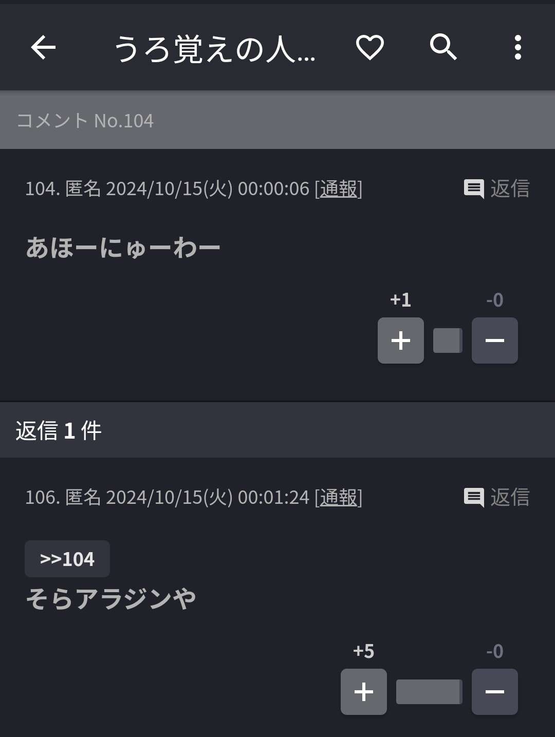 元気が出たガルちゃんのコメントpart3