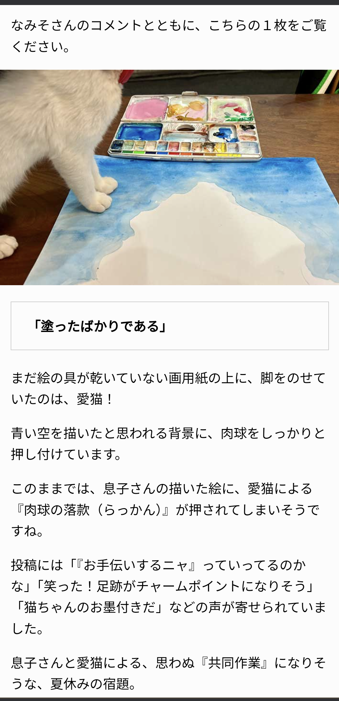 人間じゃないけど人間みたいな画像トピ