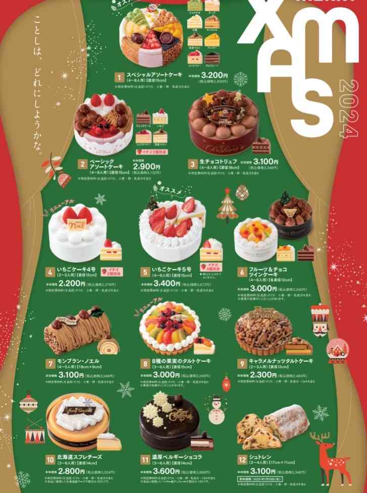 卵の高騰でクリスマスケーキが値上げ…5号サイズ・ショートケーキ5700円→7000円　チョコレート原料のカカオも“倍”に「どんどん値段上がる」
