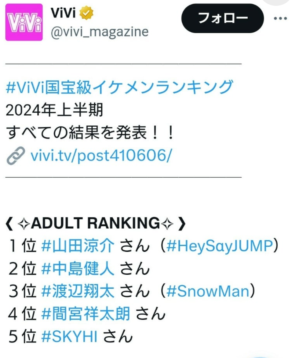 Snow Man目黒蓮 ベストジーニスト賞初受賞に笑顔「デビューする前に受賞目指して毎日着用」