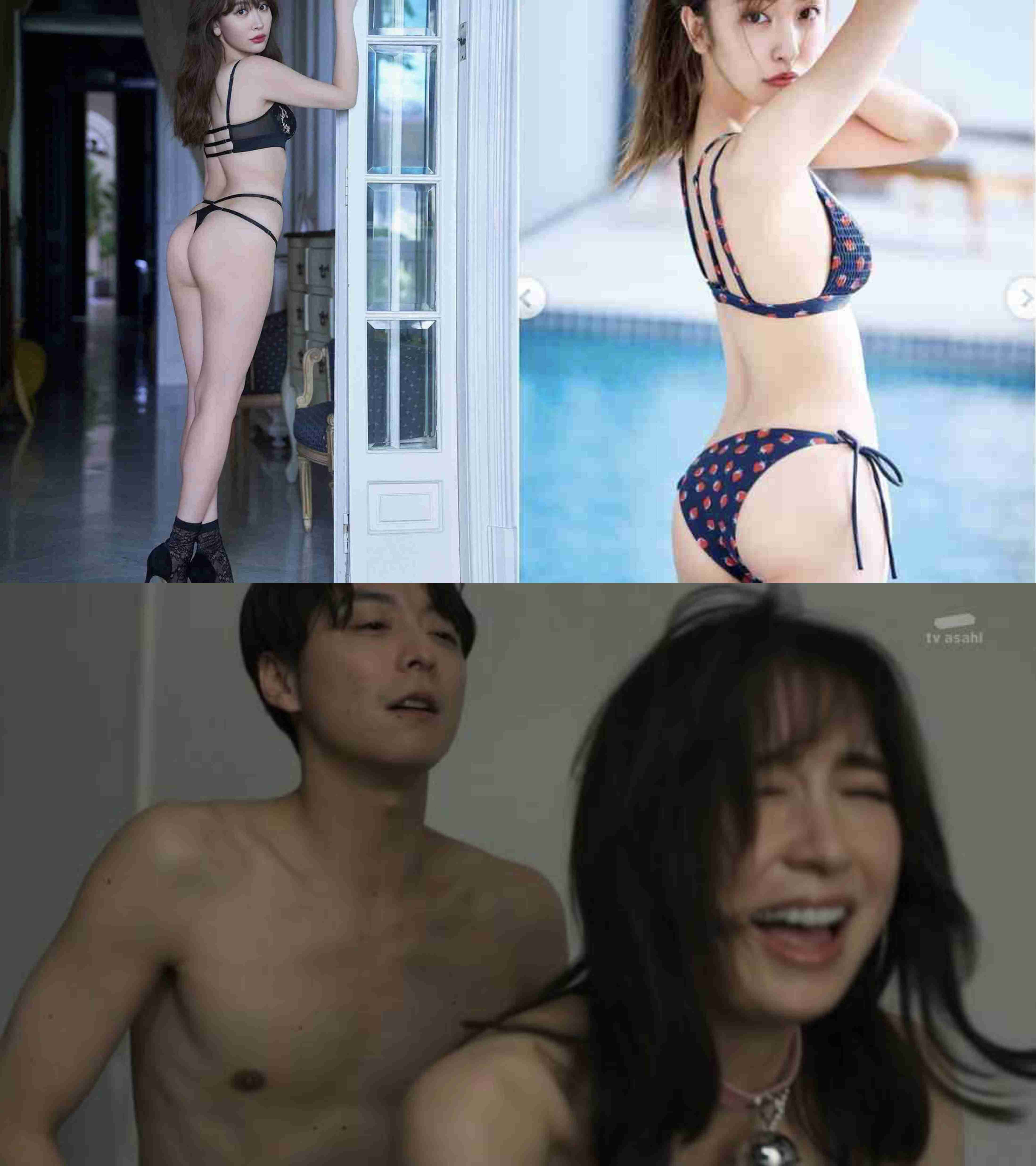 小嶋陽菜、美ボディ際立つビキニ姿「ヤンマガ」表紙飾る