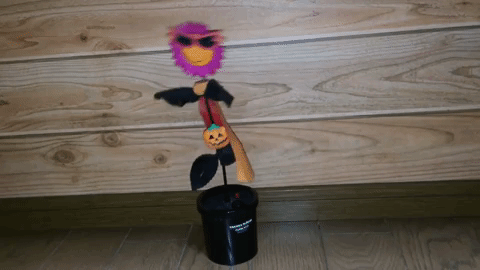 トイレに入っててセンサーライトが消えた時の動き