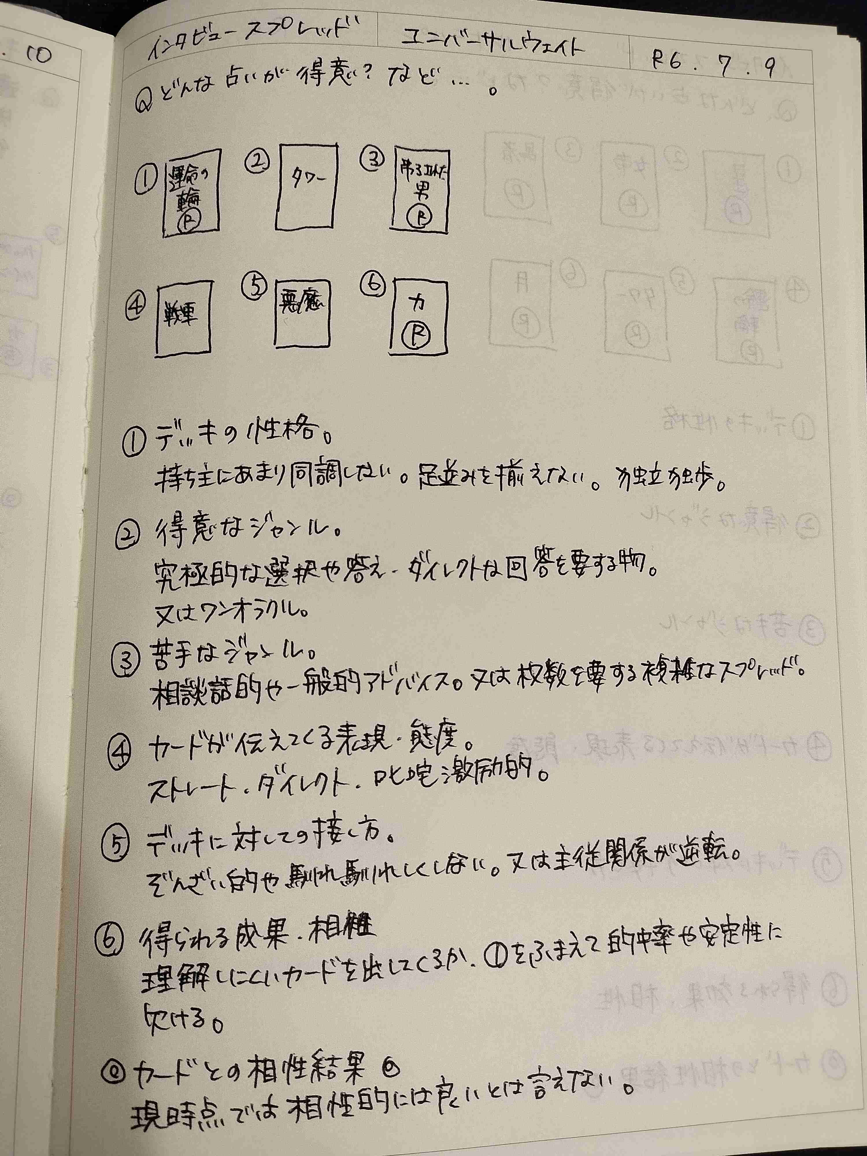 【タロット・オラクル・ルノルマン】カード占い総合トピpart10