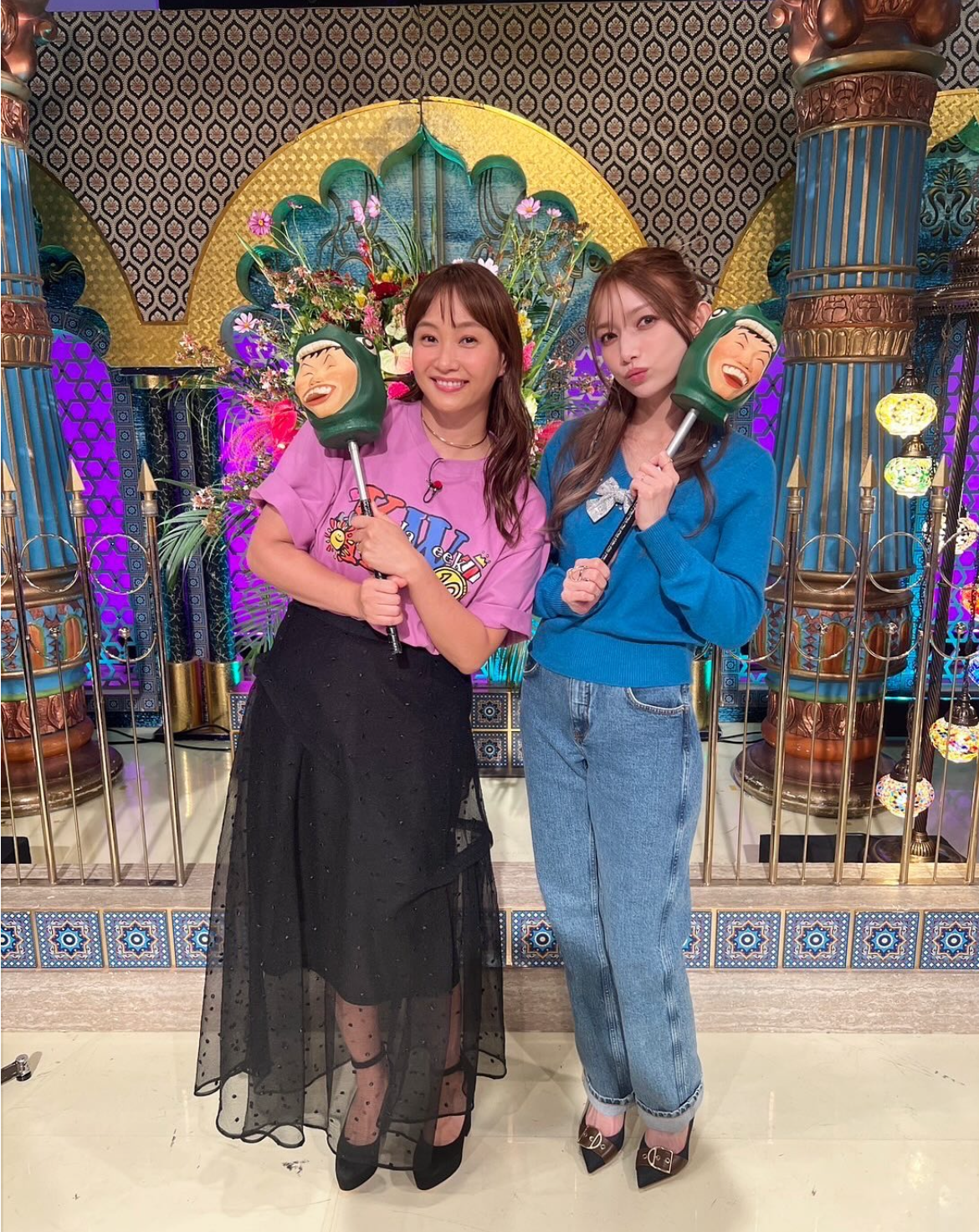 「元モー娘。」藤本美貴、久々テレビ共演の後藤真希との2ショット披露に「コレは胸熱」「最強コンビ」の声