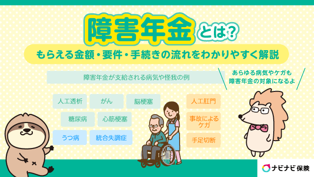 障害年金申請中&受給中の方