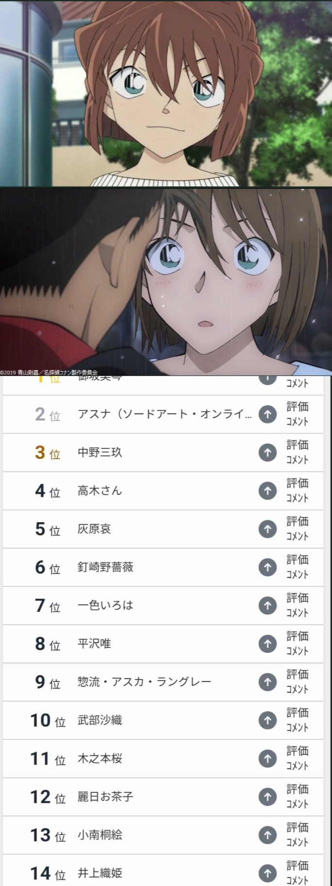 【二次元】顔が好きな女性キャラといえば誰？