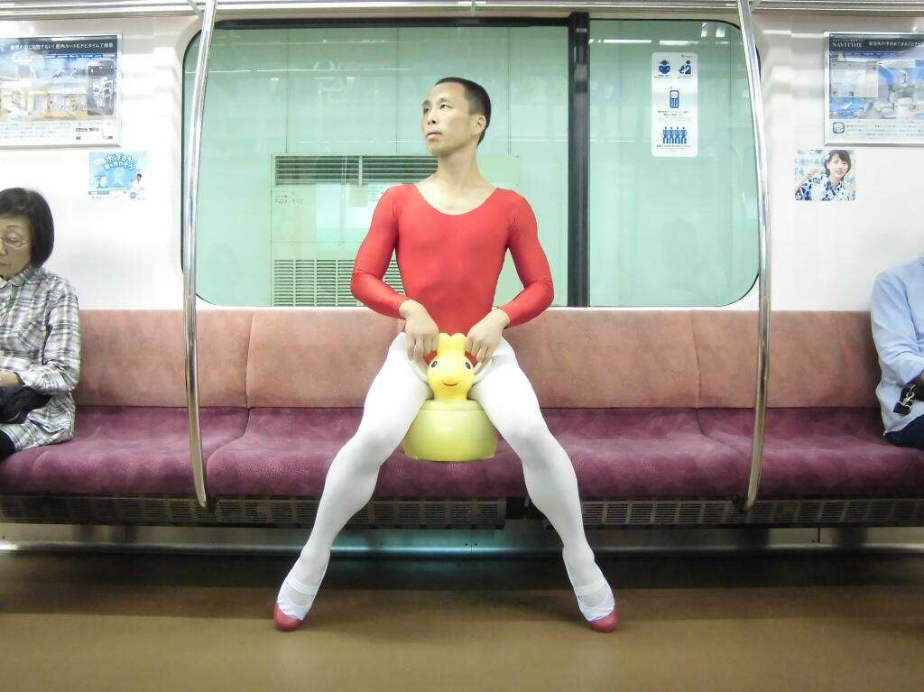 街で見かけた個性強めの人