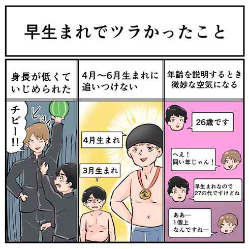 早生まれあるある