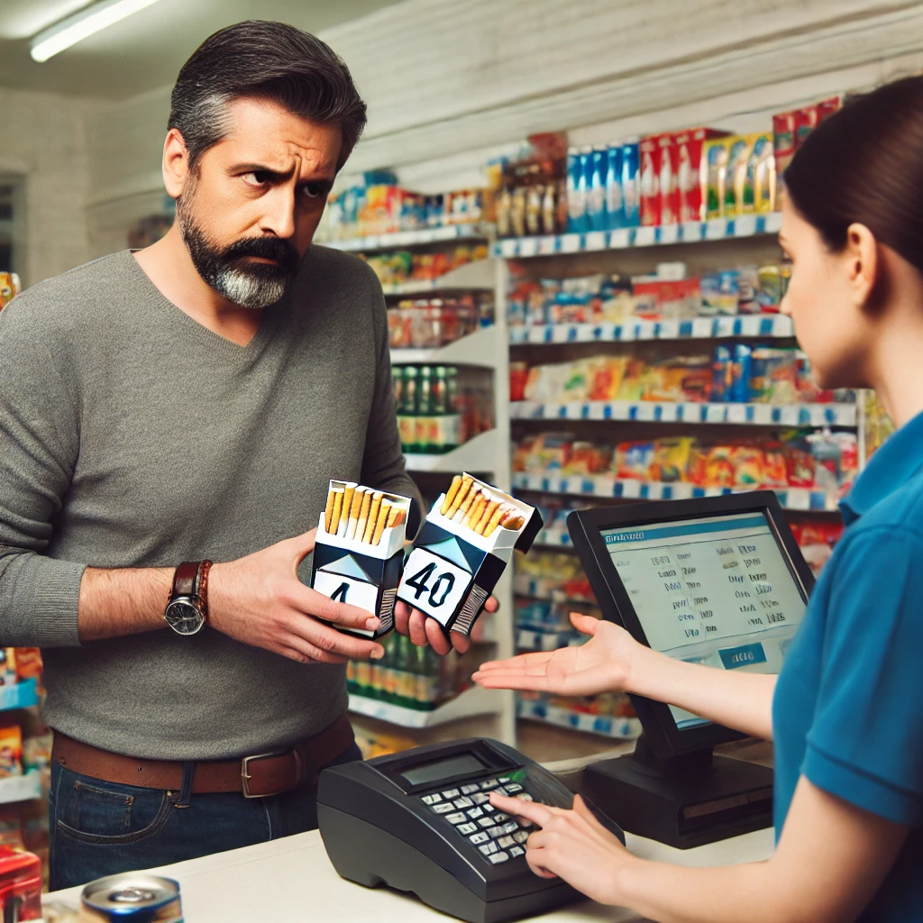 コンビニエンスストア内のレジで商品の支払いを「たばこ」でしようとし拒否されレジの液晶画面をたたいて壊した40代男を逮捕　神奈川・藤沢市