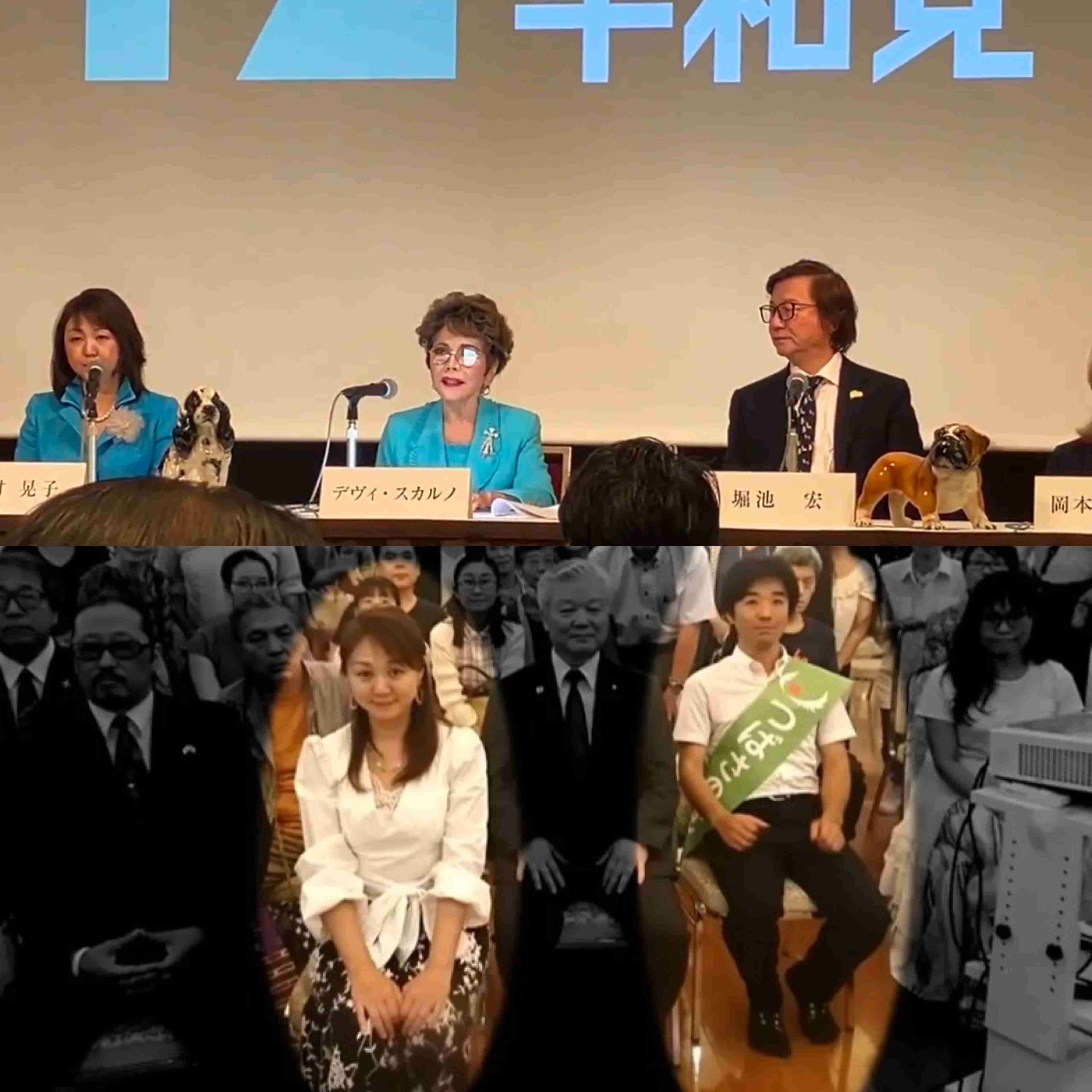 デヴィ夫人が新党「12(ワンニャン)平和党」結成 「犬・猫の食用禁止法制化」掲げ、参院選で議席獲得目指す
