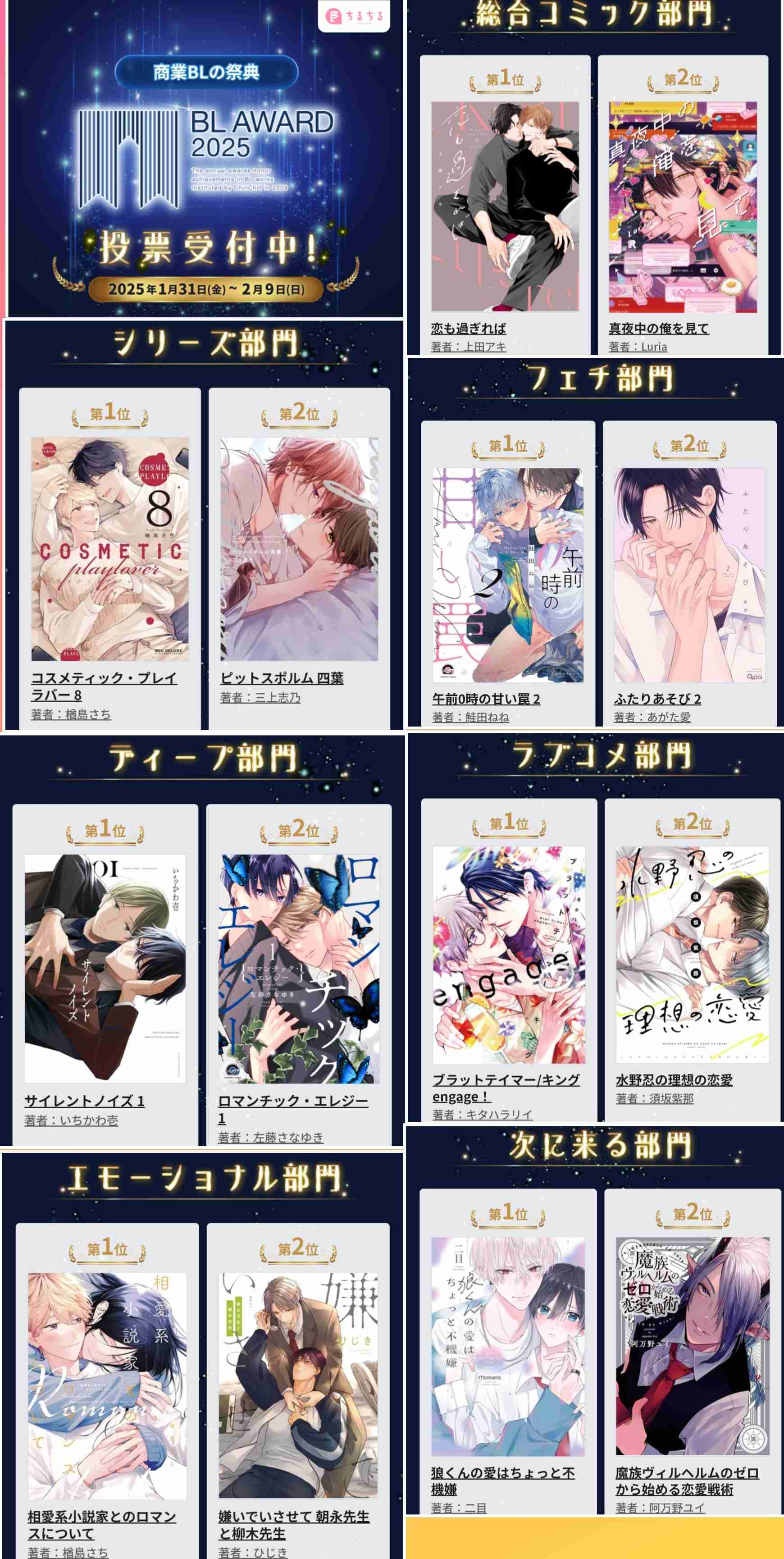 【定期】商業BLが好きな人 part 46【閲覧注意】