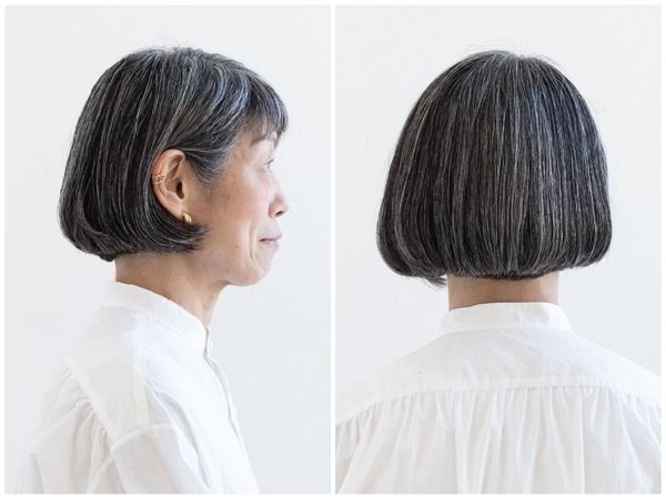 グレイヘア移行中の人