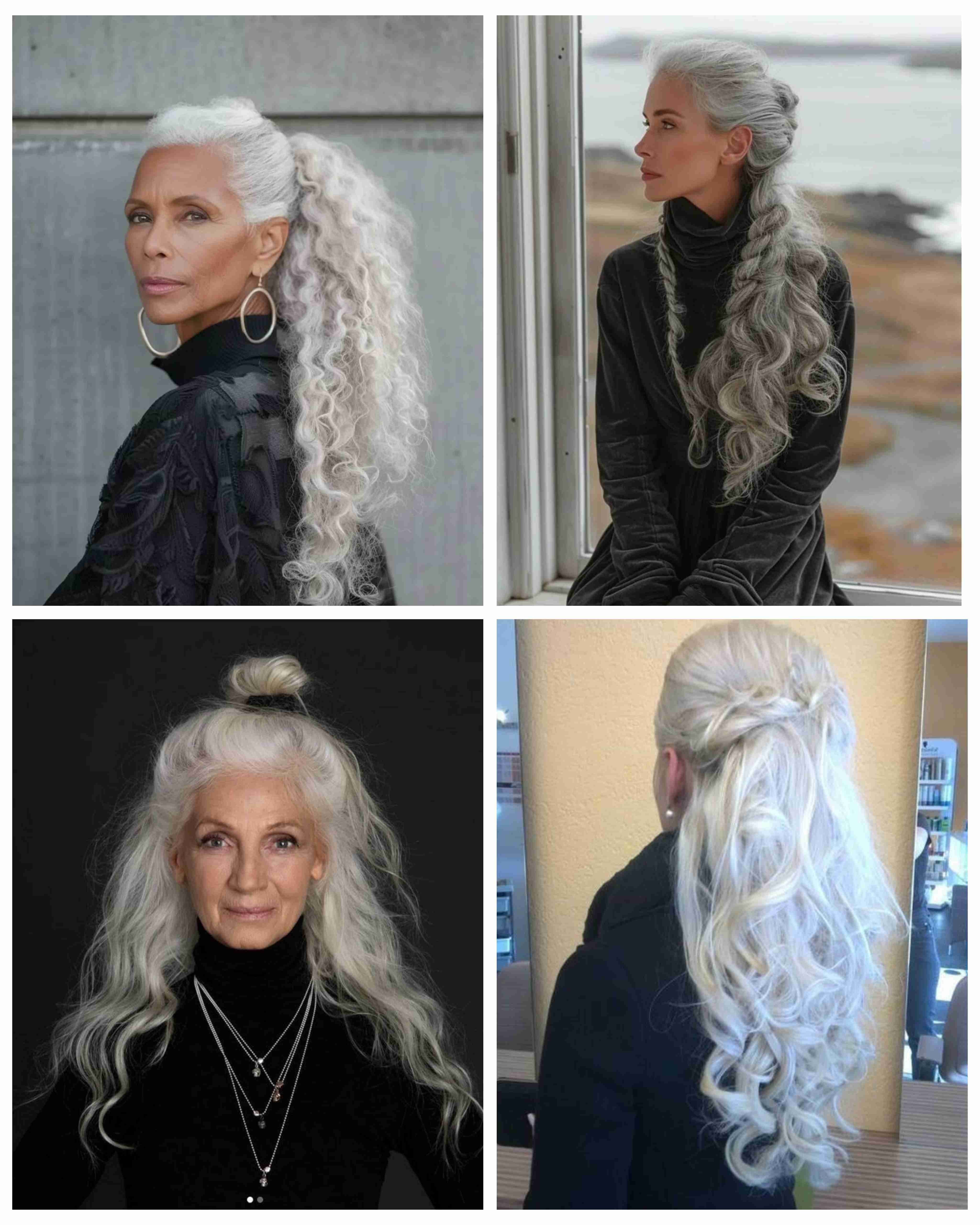 グレイヘア移行中の人