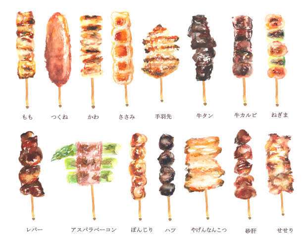 好きな焼き鳥3本とサイドメニュー1品