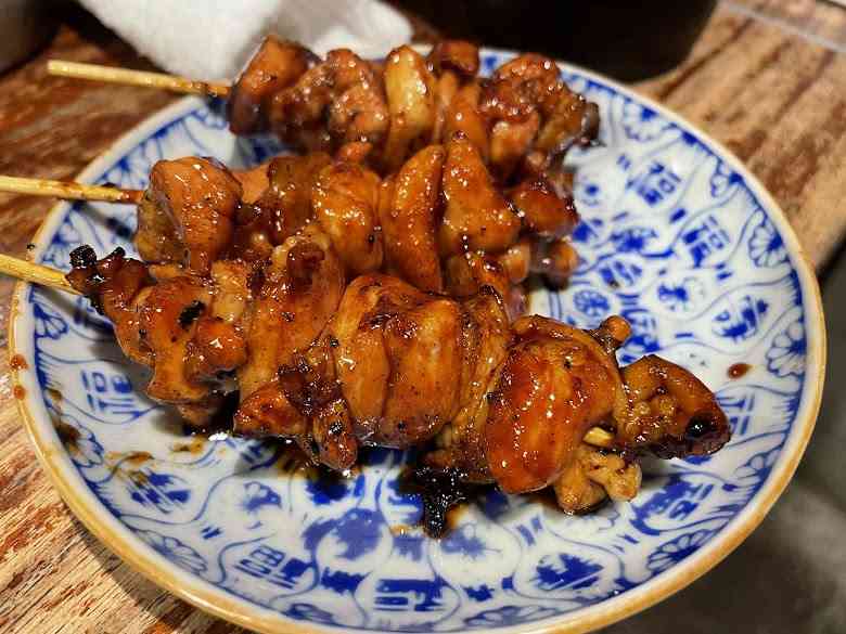 好きな焼き鳥3本とサイドメニュー1品