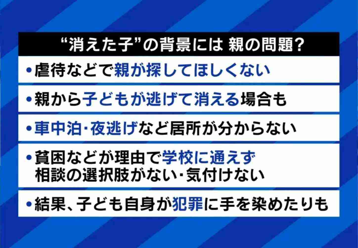 車中生活、食事は3日に一度…「消えた子」だった男性の過去 行方不明になる彼らをなぜ社会は見つけられないのか?