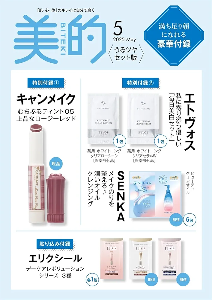 【定期トピ】雑誌付録4・5月号