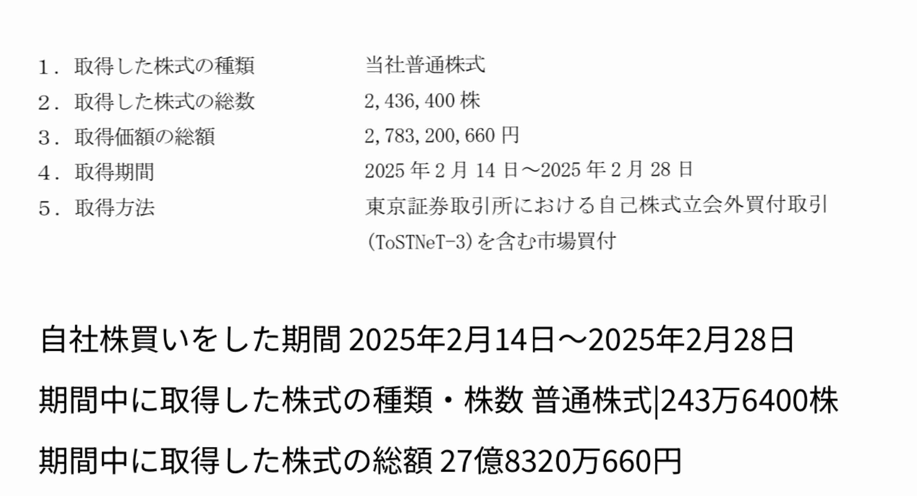 【3月】株トピ【2025年】