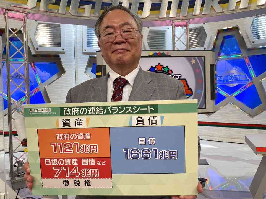 高橋洋一氏、商品券配布問題“発覚の黒幕”で実名　MC東野幸治「すごいこと言ってますよ」