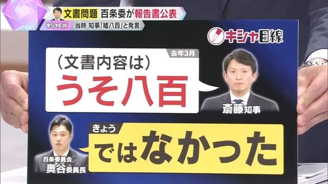 【独自】第三者委の報告書に対して片山元副知事がコメント　元県民局長の告発「不正目的ではない」に疑問