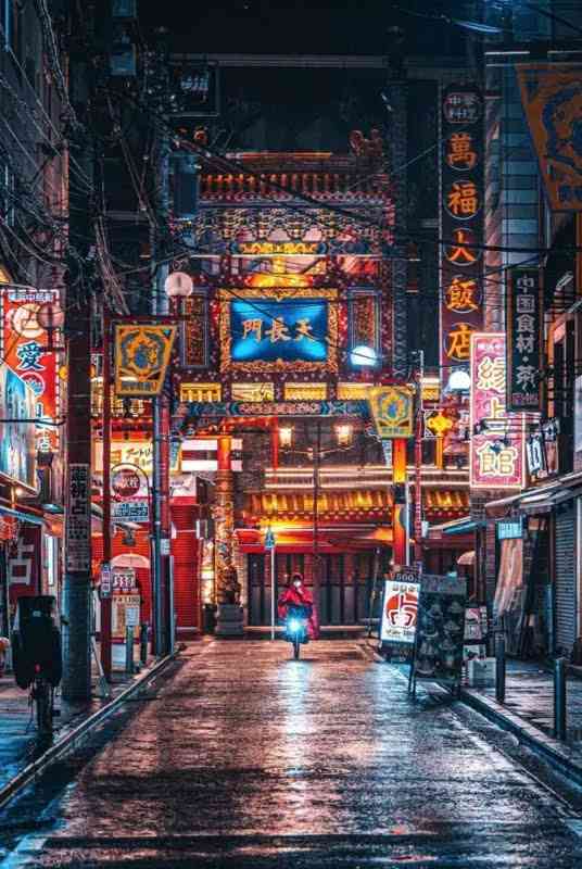 日本の外国人街について