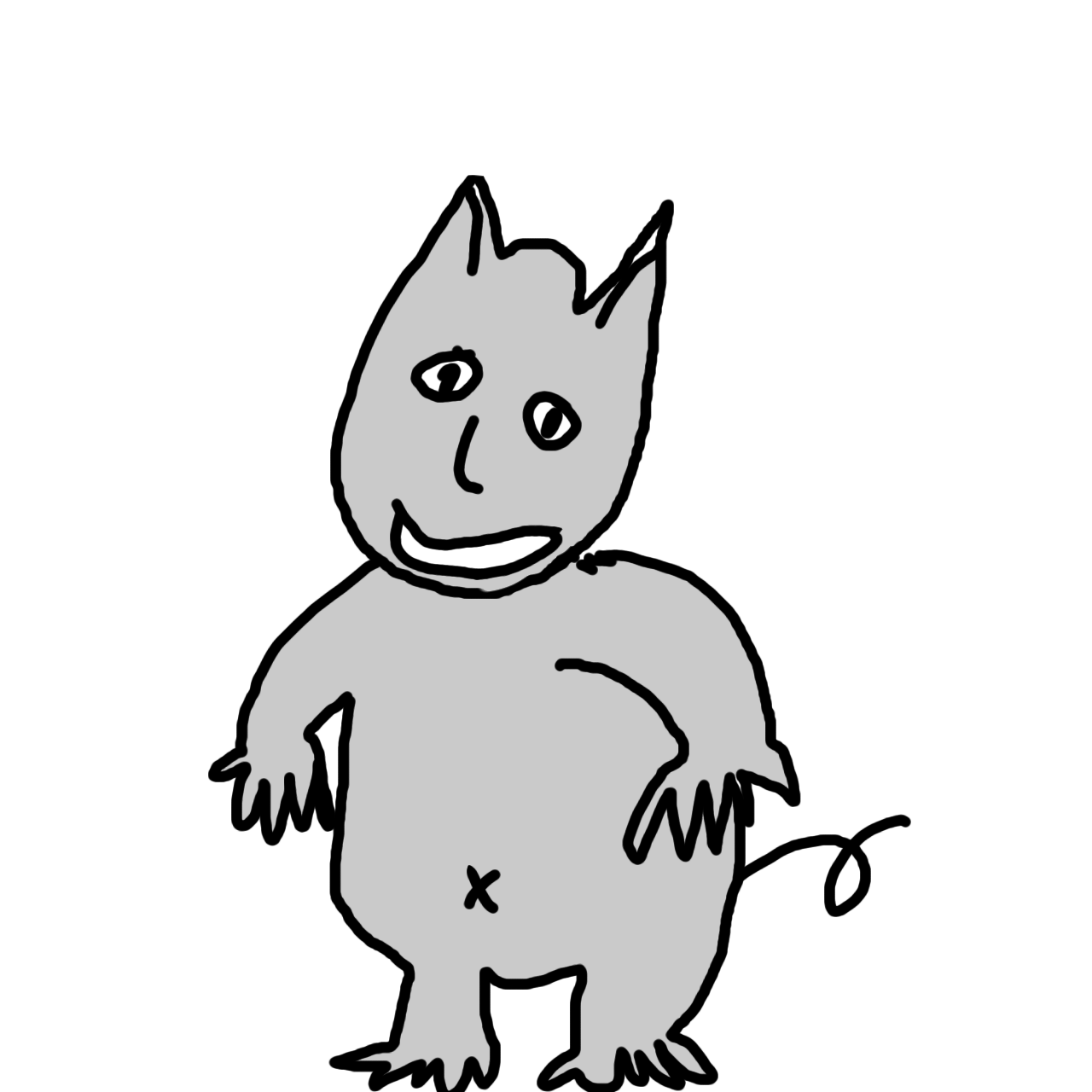 何も見ずにムーミン描いてみましょう!