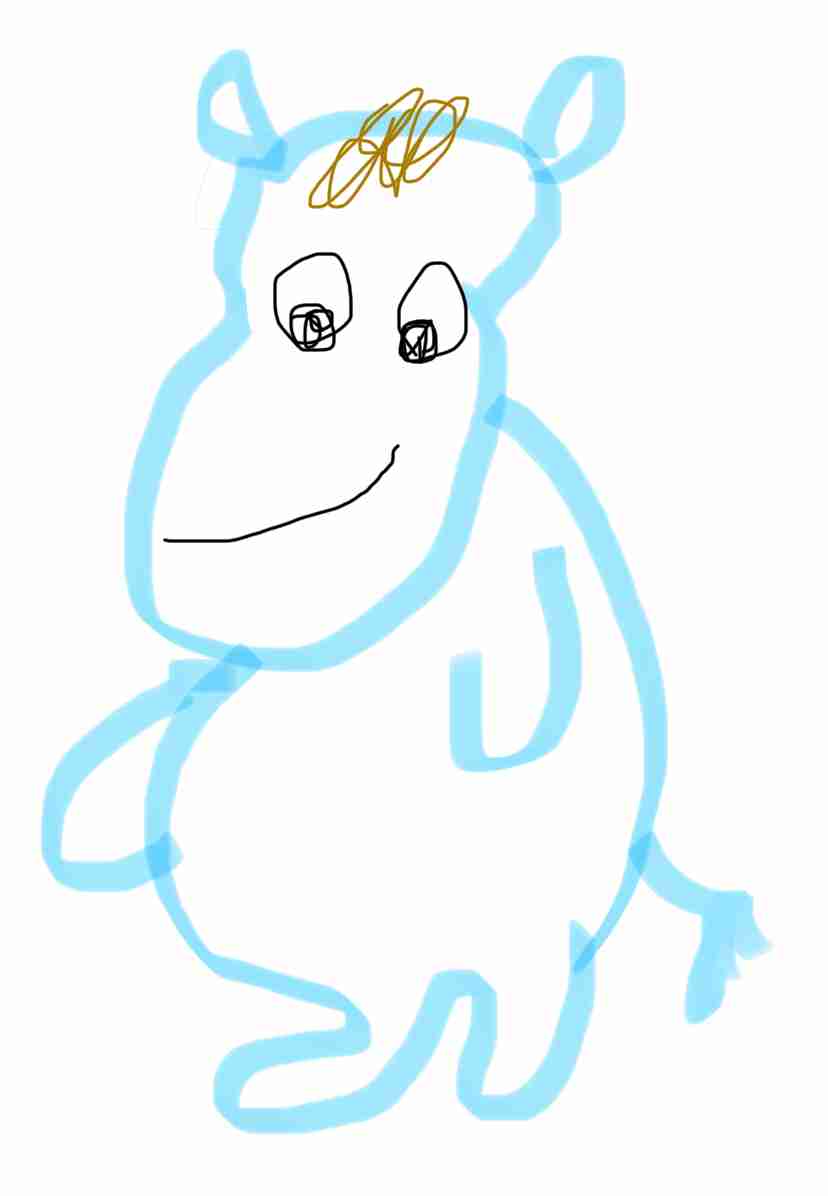 何も見ずにムーミン描いてみましょう!