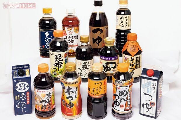 おすすめめんつゆ