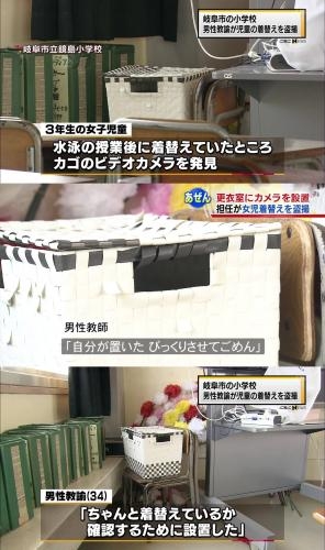 「リスク重々分かっていたが自制心利かなかった」勤務先の小学校女子トイレに小型カメラ設置　25歳男性教師を懲戒免職　神奈川・相模原市