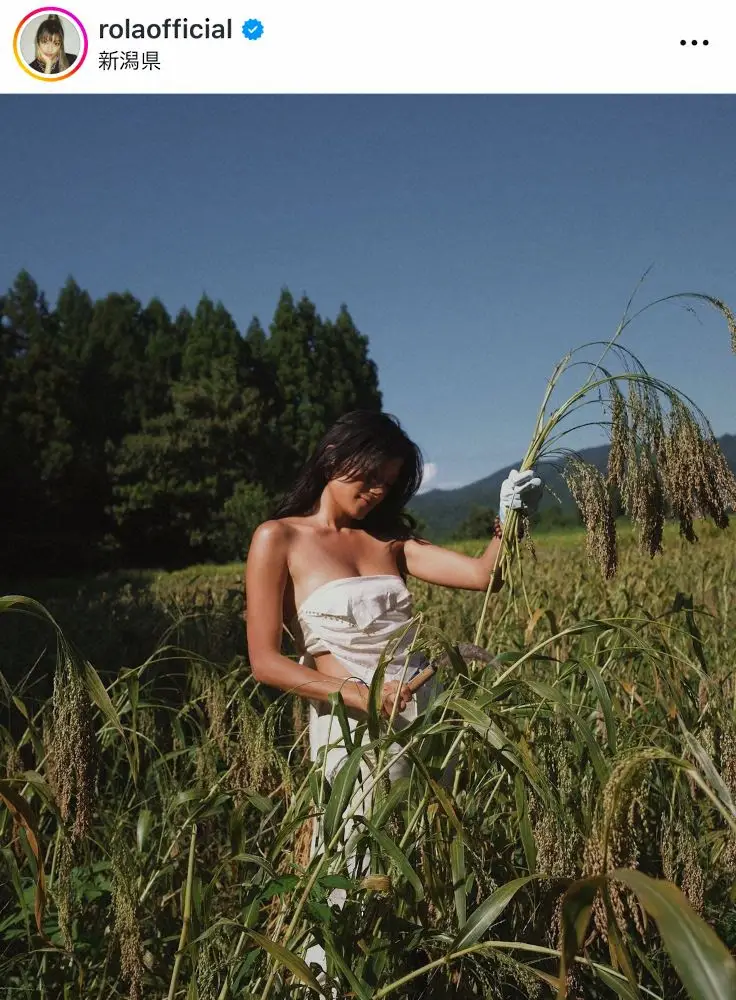 ローラ“裸足で田植え論争”に強烈反論？　畑の上で取った“衝撃行動”で示す強い意思とは