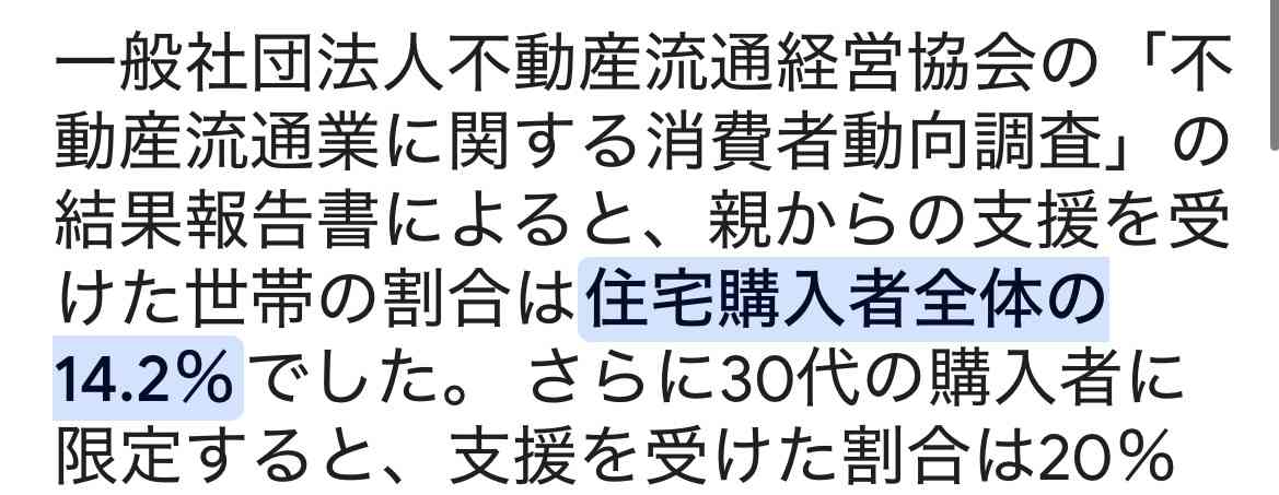 老後資金と子への援助