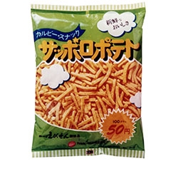 懐かしいパッケージを貼るトピ