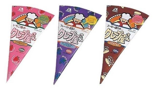 懐かしいパッケージを貼るトピ