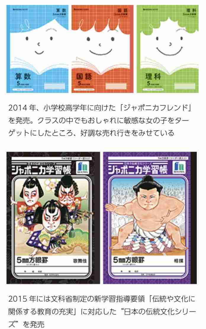 ジャポニカ学習帳、表紙を写真からイラストに 発売55年で大幅刷新 過去には保護者らから「昆虫が気持ち悪い」という声も