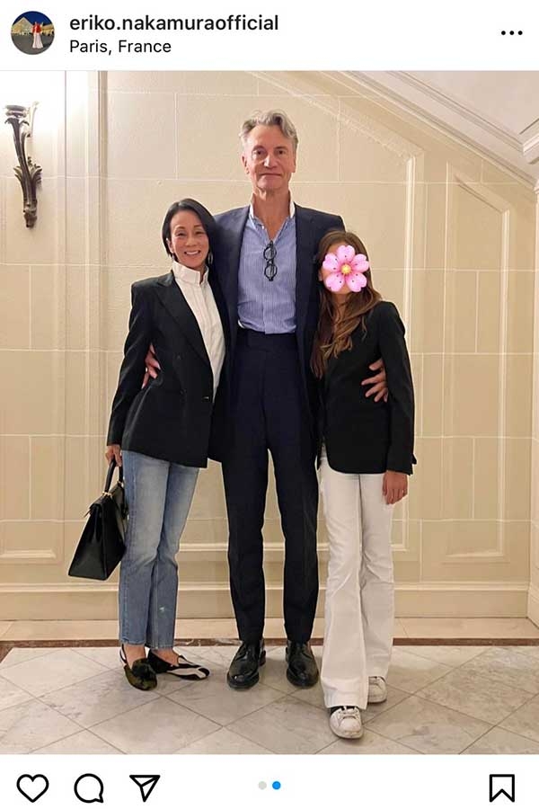 帰国中の中村江里子アナ　娘の全身ショットにフォロワー衝撃「加工なしで？」「足なっが～」「モデルさん」