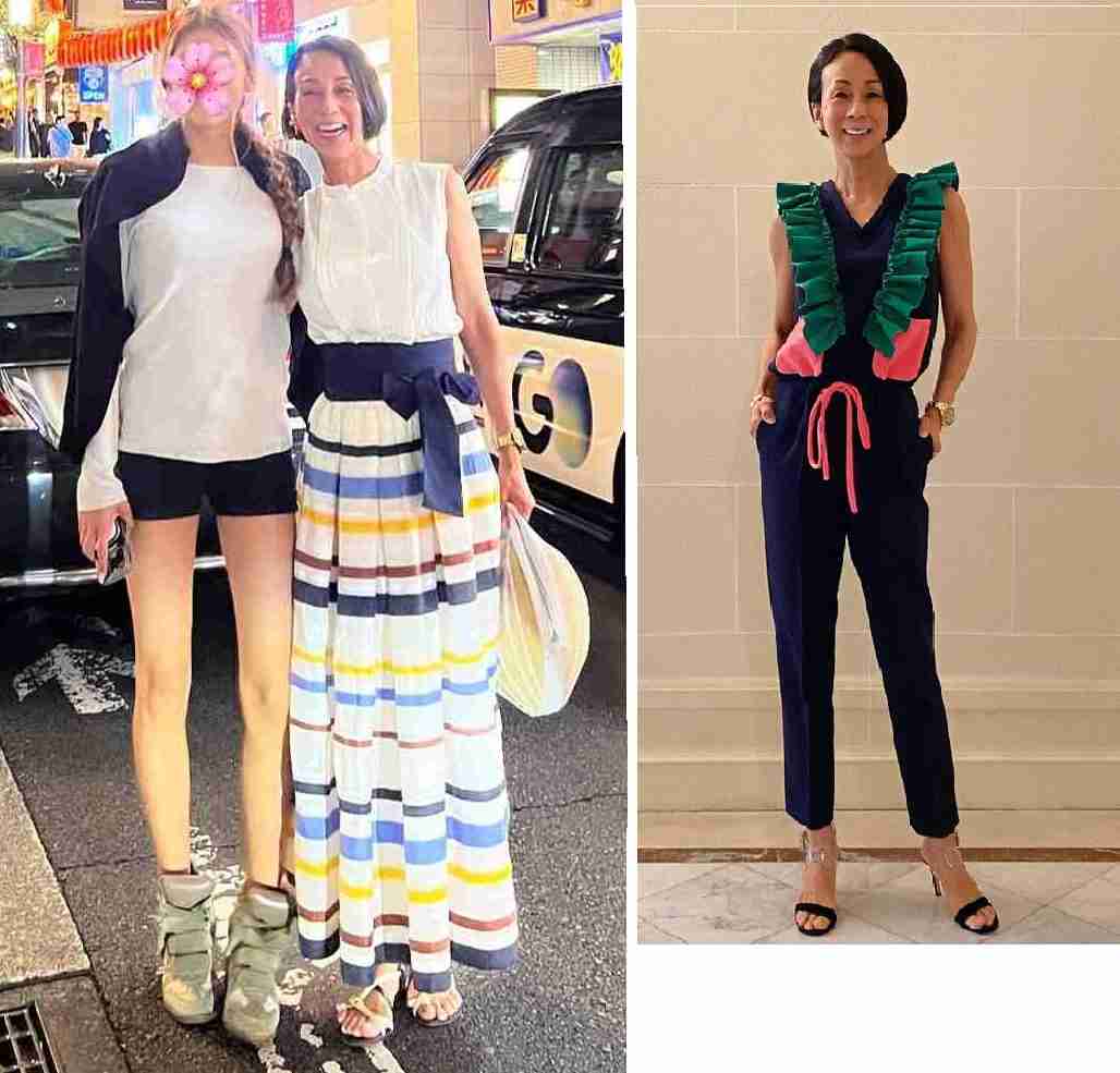 帰国中の中村江里子アナ　娘の全身ショットにフォロワー衝撃「加工なしで？」「足なっが～」「モデルさん」