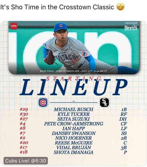 MLBシカゴ・カブスを応援しましょう！【今永投手、鈴木選手、前田投手所属】