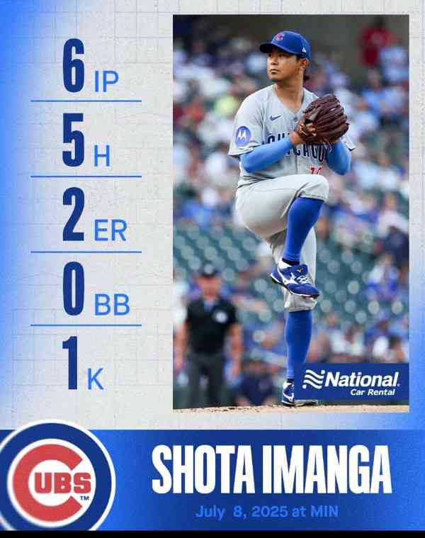 MLBシカゴ・カブスを応援しましょう！【今永投手、鈴木選手、前田投手所属】