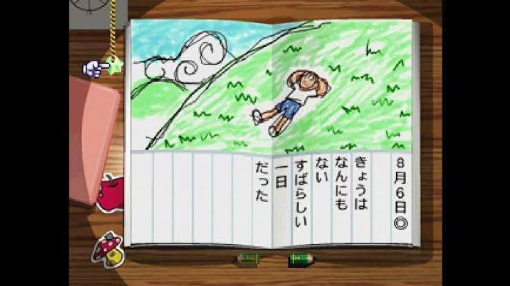 【小学校1年】夏休みの絵日記に苦戦している