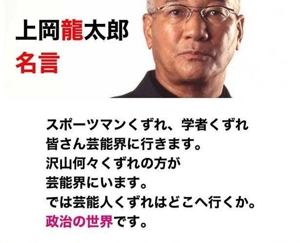 いずれ政界デビューしそうな芸能人