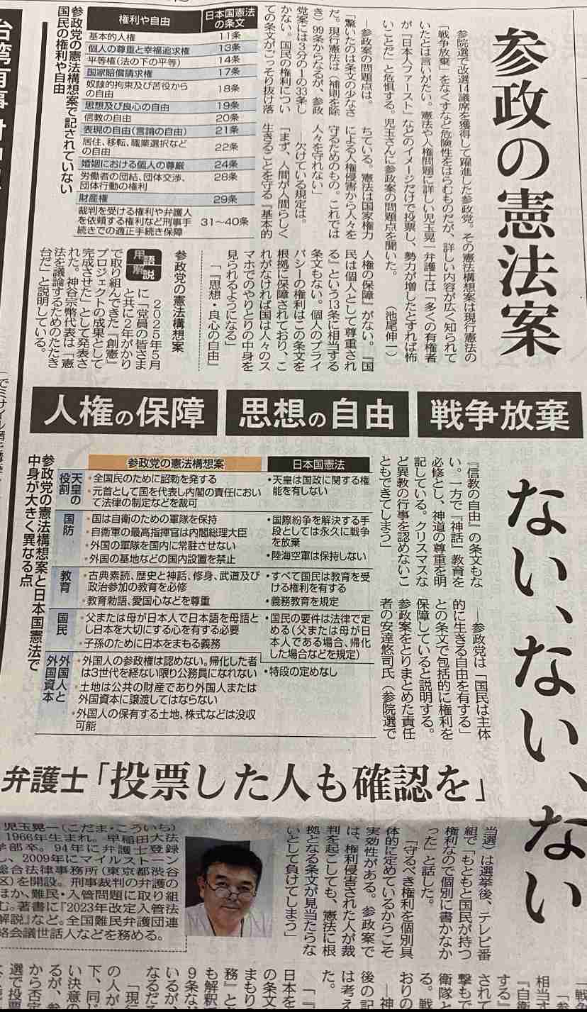参政党 またも「報道特集」に抗議「捻じ曲げ」 2放送連続抗議の異常事態 前回はBPO→今回「偏向報道の抗議に仕返しするかのような報道」 取材回答期限1日だったと内幕