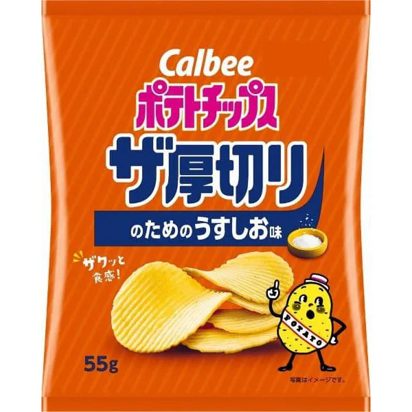 No. 1だと思う塩系のポテトチップス教えて下さい