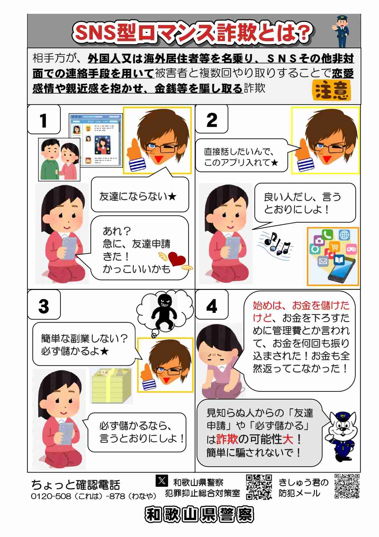 猛威ふるうロマンス詐欺　被害は年間400億円　40～60代に集中