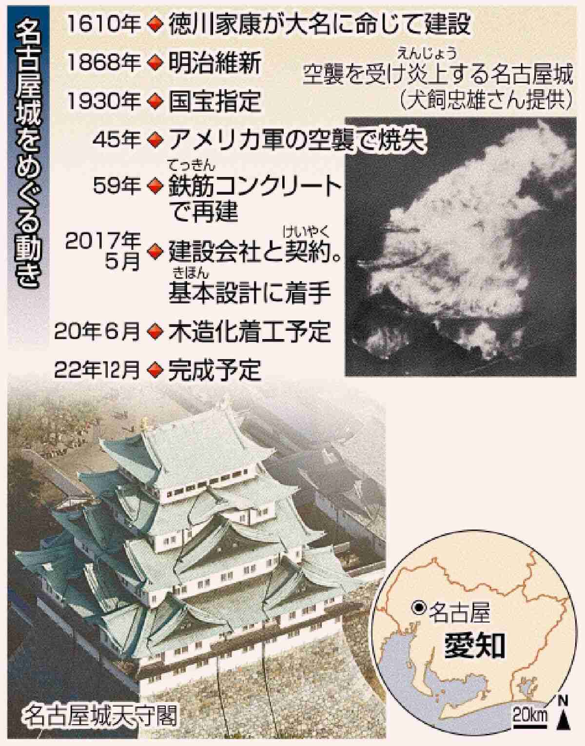 木造天守にエレベーターは本当に必要なのか…家康築城以来の大問題「名古屋城復元」に決定的に欠けている視点