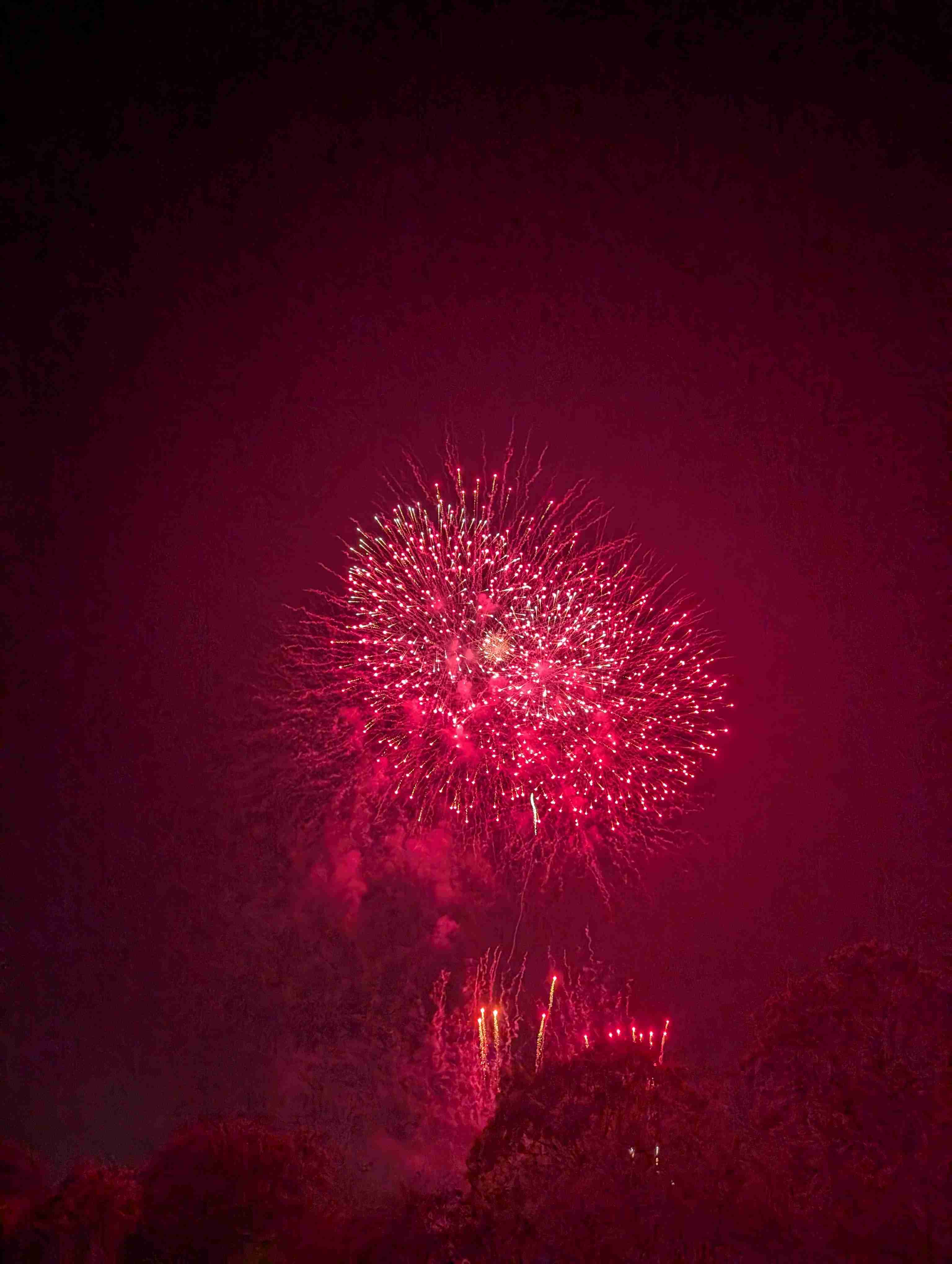 1人花火大会