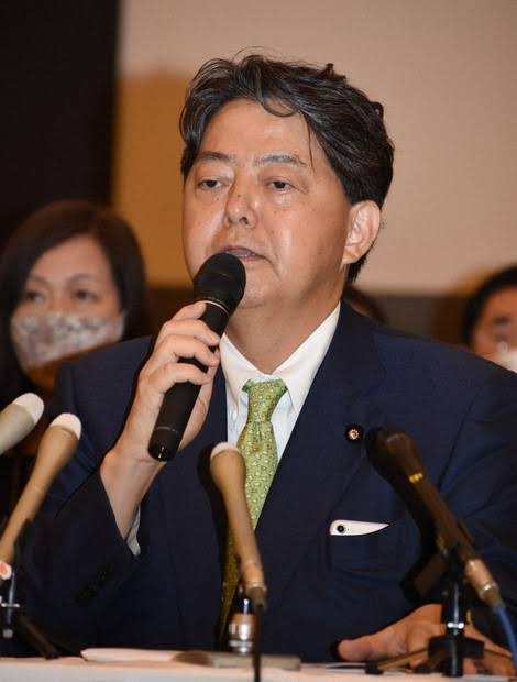 林芳正氏、総裁選出馬の意向固める　岸田氏は「頑張って」と激励