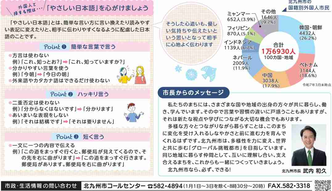 「北九州市がムスリム給食」誤情報拡散→市に苦情殺到 業務に支障も