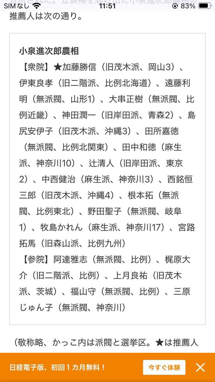 総裁選は小泉氏、高市氏、林氏のうち2人の決選投票の見方 林氏“猛追”は安定感と石破首相発言追い風か 小泉陣営は強気の見方