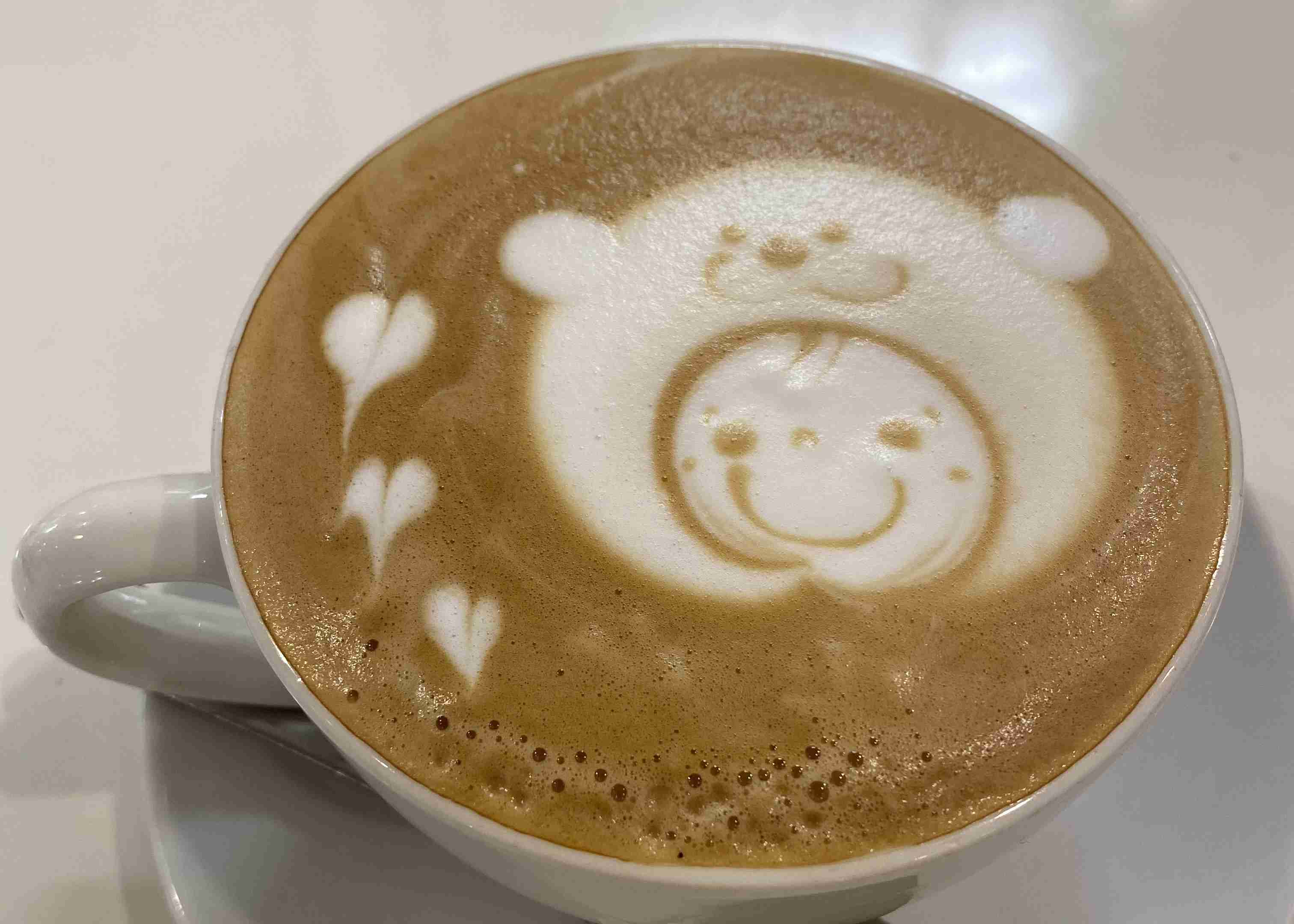 色んなラテアートが見たい