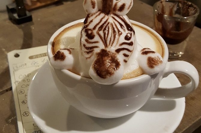 色んなラテアートが見たい